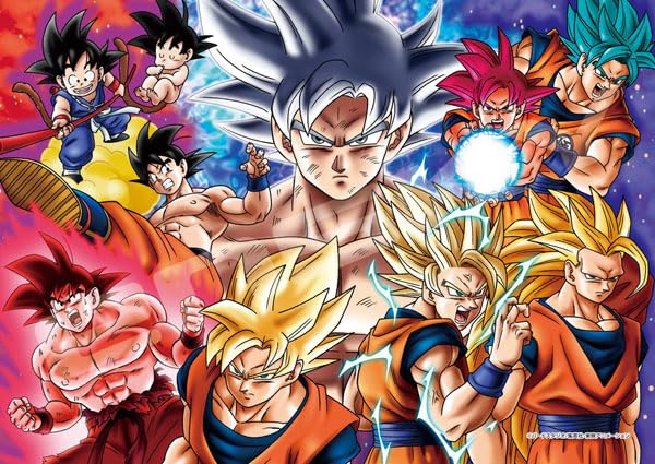 "Dragon Ball Super" Jigsaw Puzzle 208 Piece 208-ML04 Ultimate Warrior! Evolution Trajectory!!
