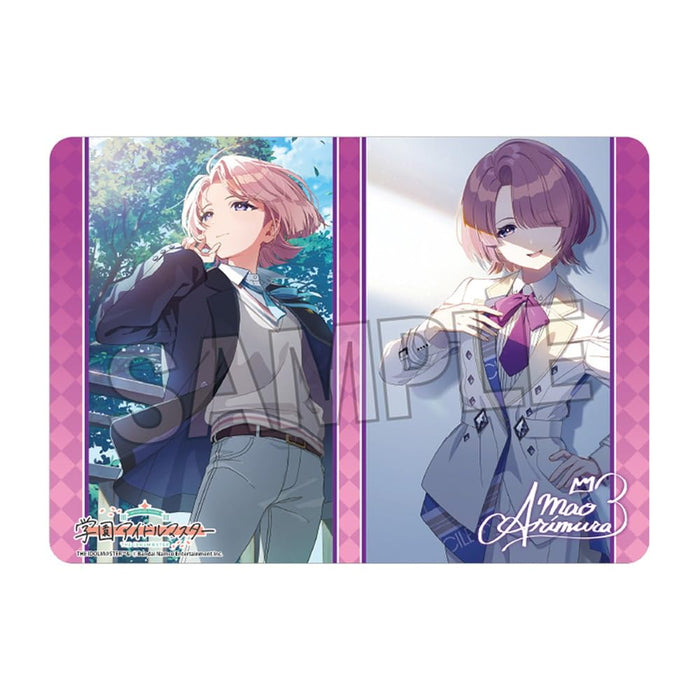 "Gakuen Idolmaster" Illustration Play Mat Next Turn Beginnings are Cool Arimura Mao