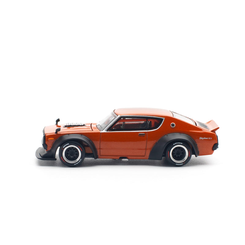1/64 SKYLINE GT-R V8 DRIFT (KENMERI) ORANGE