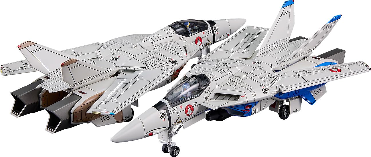 "Macross" PLAMAX PX07 1/72 VF-1A Fighter Valkyrie Vermilion Platoon (Maximilian Genus / Kakizaki Hayao)