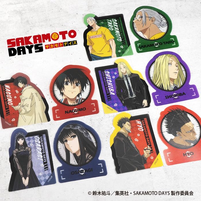 "Sakamoto Days" Double Die-cut Clear Sticker