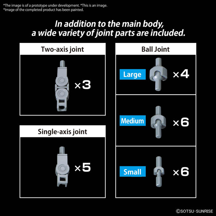 Optional Parts Set Gunpla 08 "Gundam Build Fighters Try" (Ballden Arm Arms)