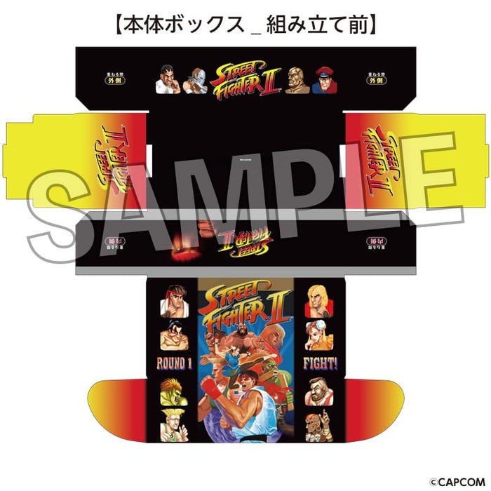 "Street Fighter II" Illustration Card Box Next Turn Package Design