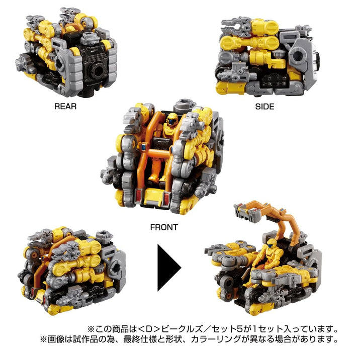 "Diaclone" D Vehicles / Set 5