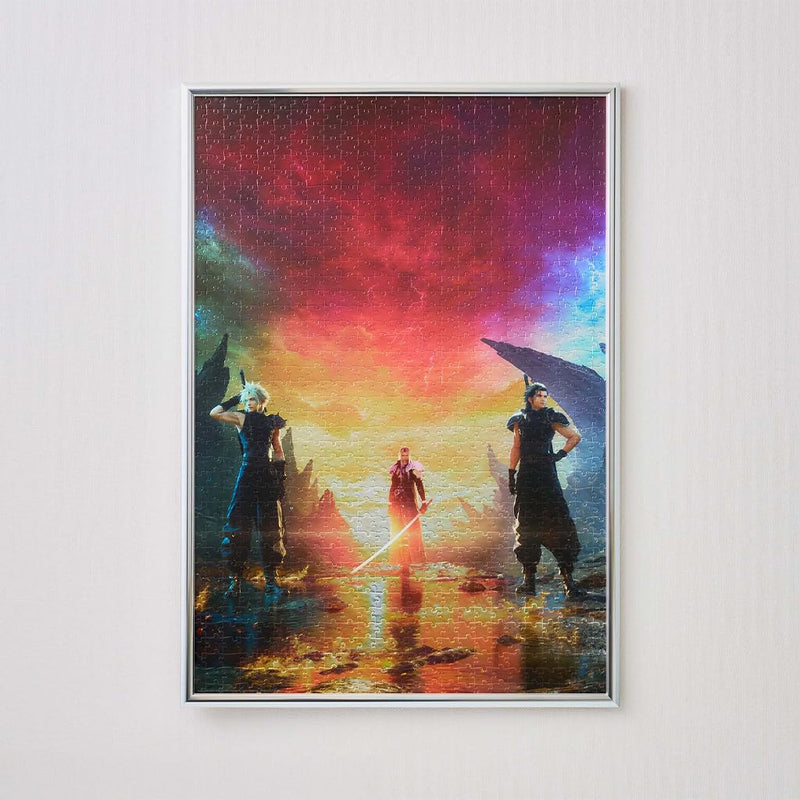 "Final Fantasy VII Rebirth" 1000 Piece Jigsaw Puzzle Key Visual