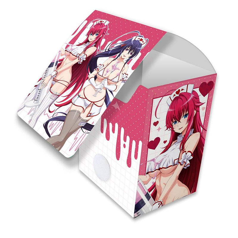 "High School DxD Hero" Original Illustration Deck Case Rias Gremory & Himejima Akeno / White Nurse