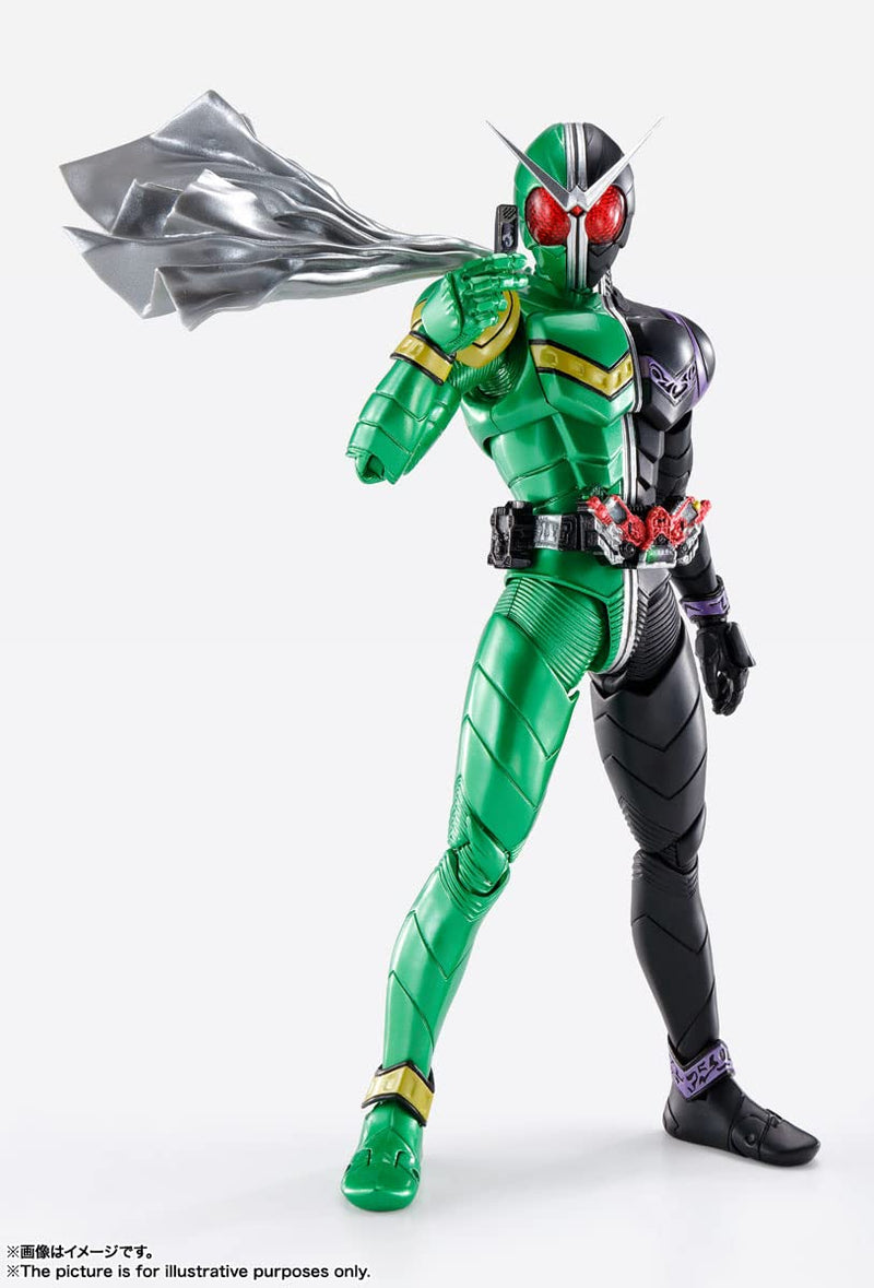 S.H.Figuarts (Shinkocchou Seihou) "Kamen Rider W" Kamen Rider W Cyclone Joker Fuuto PI Animated Commemoration