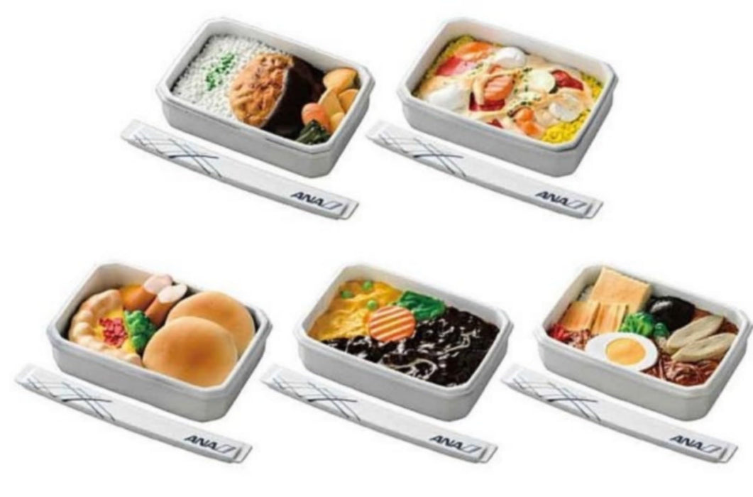 TAMA-KYU ANA International Economy Class In-flight Meal Figure Collection 1