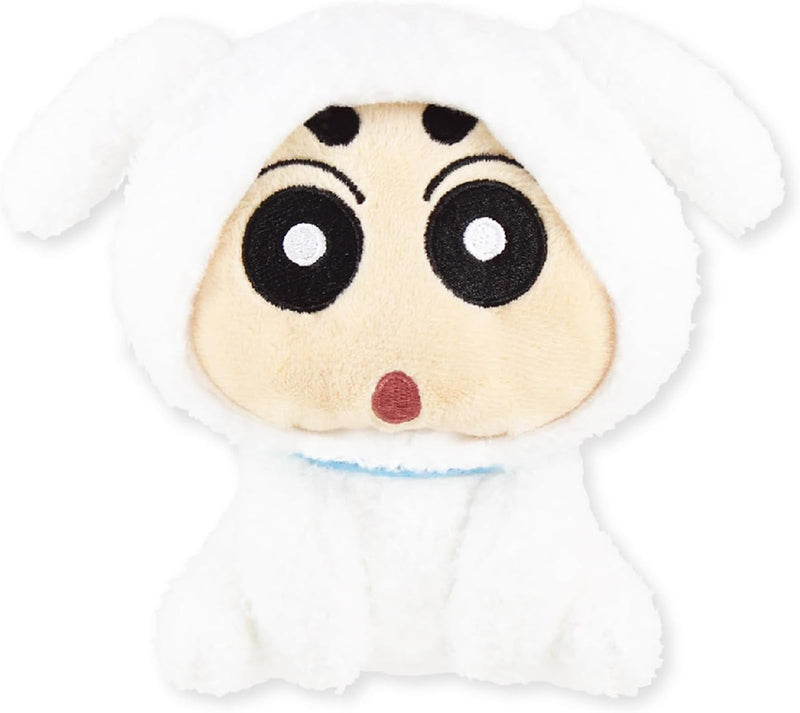 "Crayon Shin-chan" Osuwari Mascot Plush Shiro Shin-chan