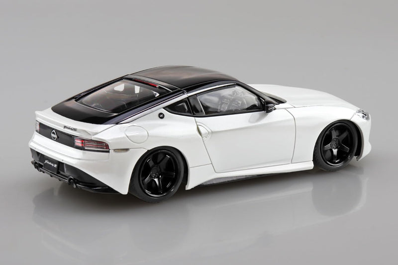 RakuPla Snap Kit 17CU-PW Nissan RZ34 Fairlady Z Custom Wheels (Prism White)