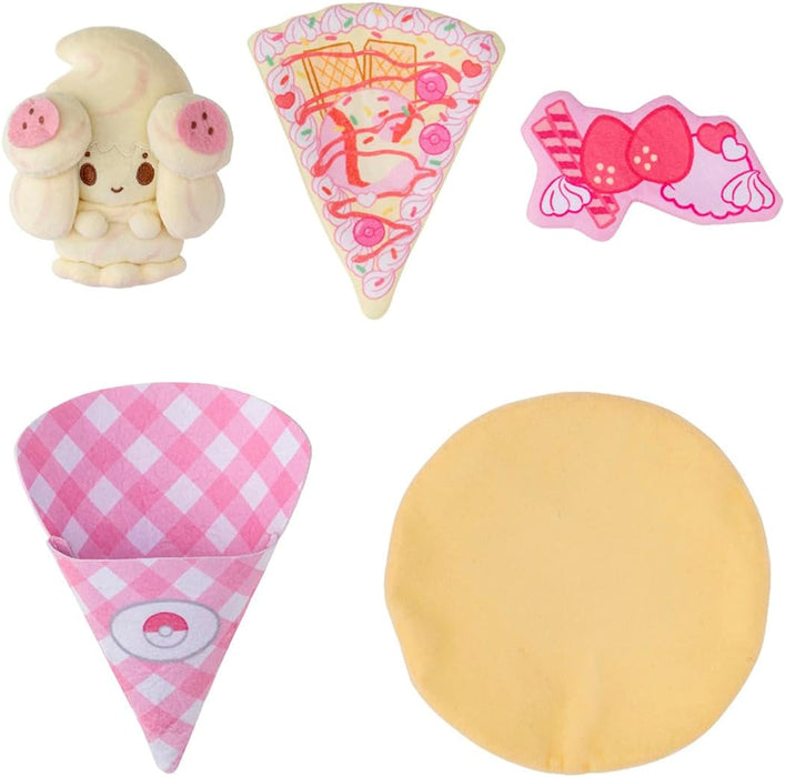 Pokemon Pokepeace KuruKuru Crepe Plush Alcremie