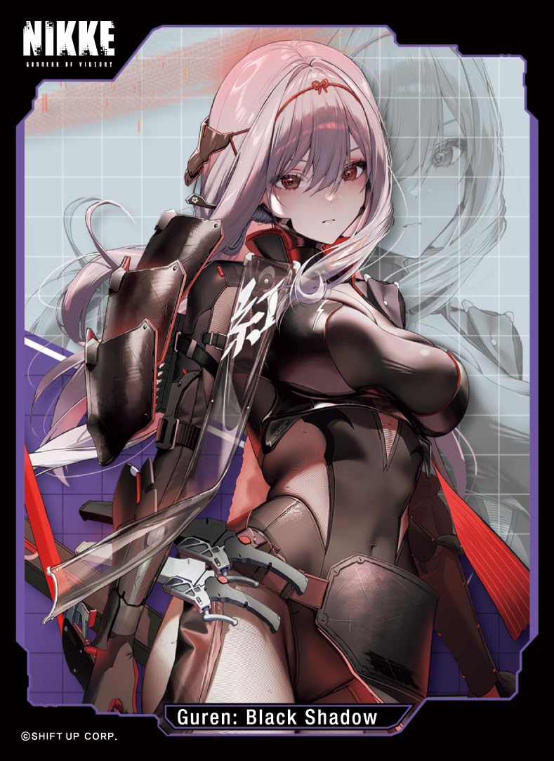 Chara Sleeve Collection Matt Series "Goddess of Victory: Nikke" Guren: Black Shadow No. MT2058