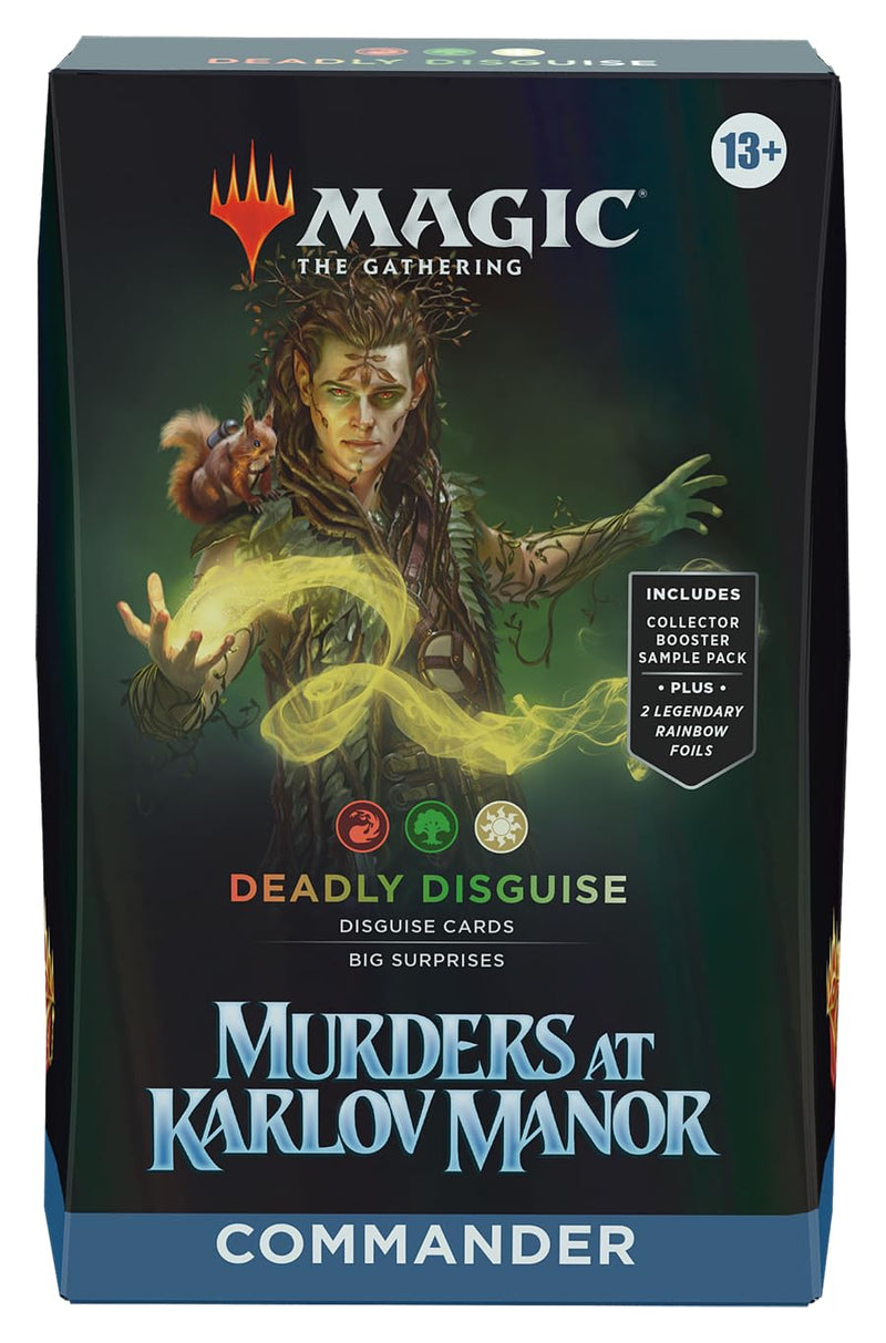 "MAGIC: The Gathering" Murders at Karlov Manor Commander Deck 4 Types (English Ver.)