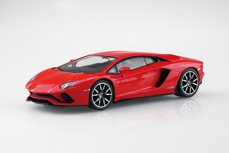 RakuPla Snap Kit 07-PR Lamborghini Aventador S (Pearl Red)