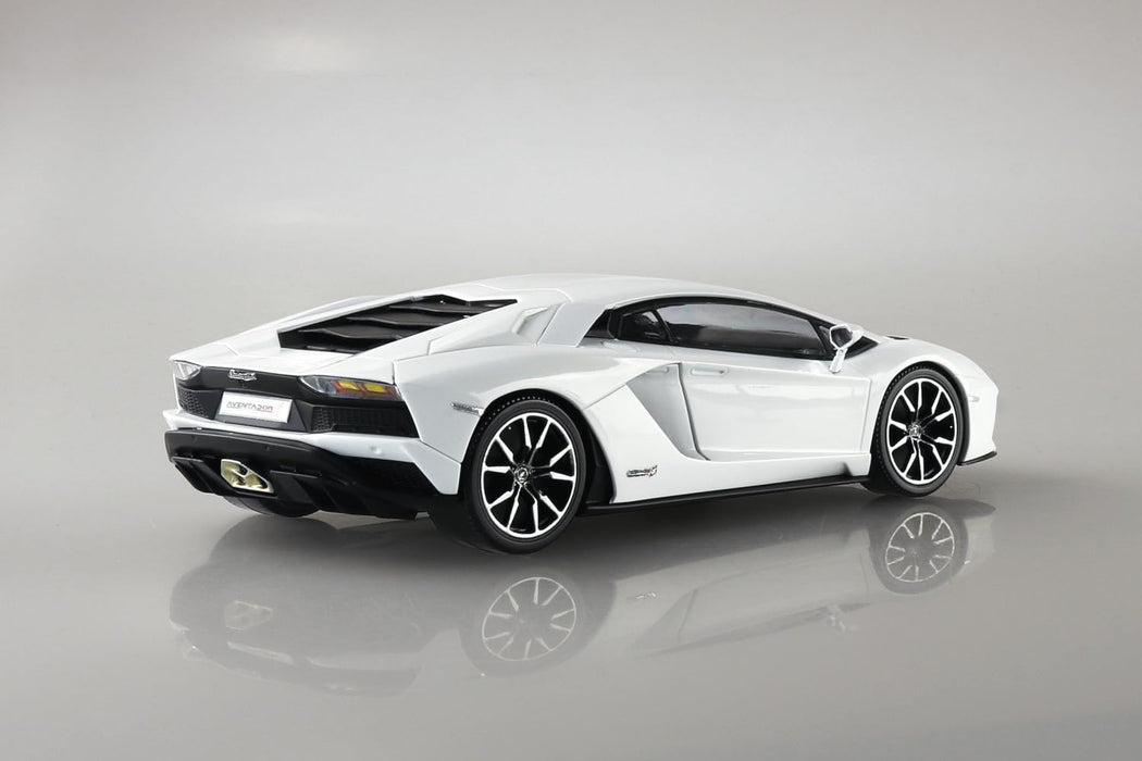 RakuPla Snap Kit 07-PW Lamborghini Aventador S (Pearl White)