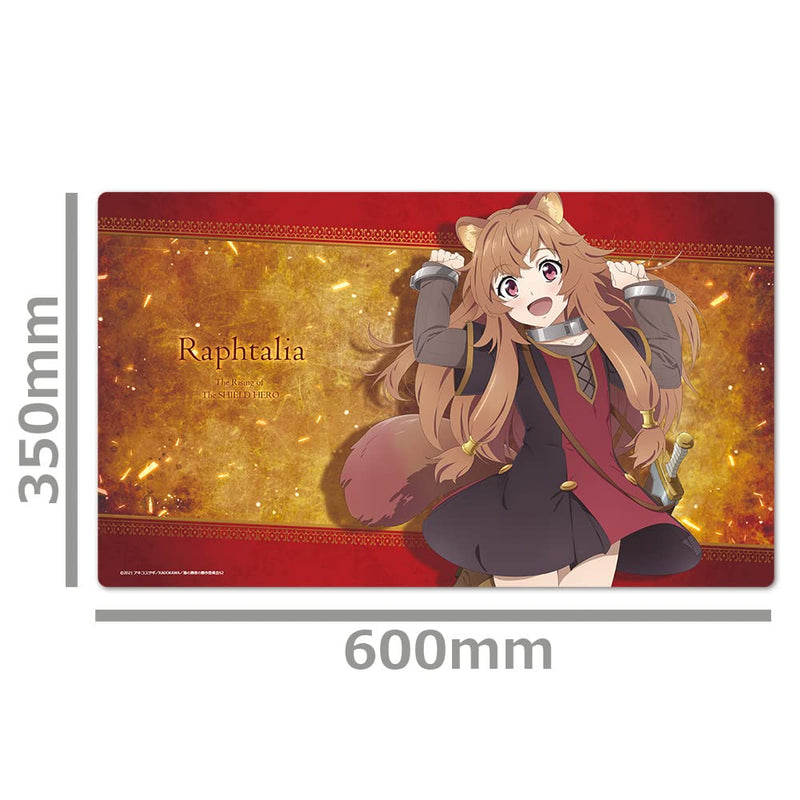 "The Rising of the Shield Hero Season 2" Character Rubber Mat A Raphtalia Childhood
