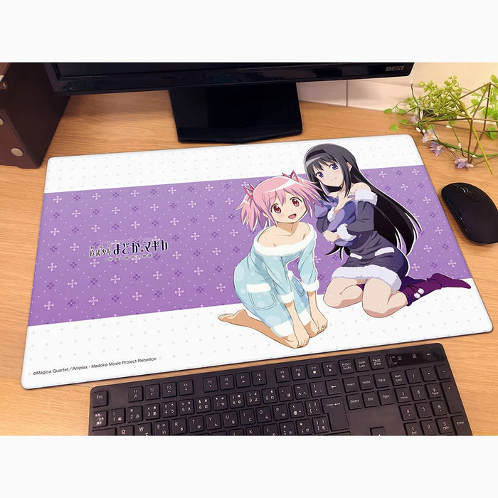 "Puella Magi Madoka Magica the Movie New Feature: Rebellion" Rubber Mat Madoka & Homura / Room Wear