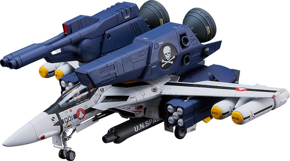 "Macross: Do You Remember Love?" PLAMAX PX08 1/72 VF-1S Strike Fighter Valkyrie Skull Leader