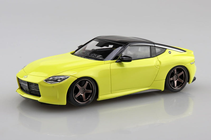 RakuPla Snap Kit 17CU-IY Nissan RZ34 Fairlady Z Custom Wheels (Ikazuchi Yellow)