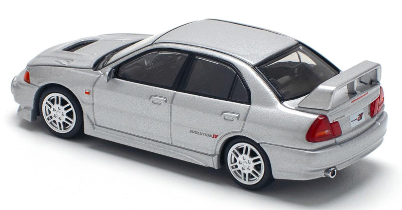 1/64 MITSUBISHI LANCER EVOLUTION IV - STEEL SILVER