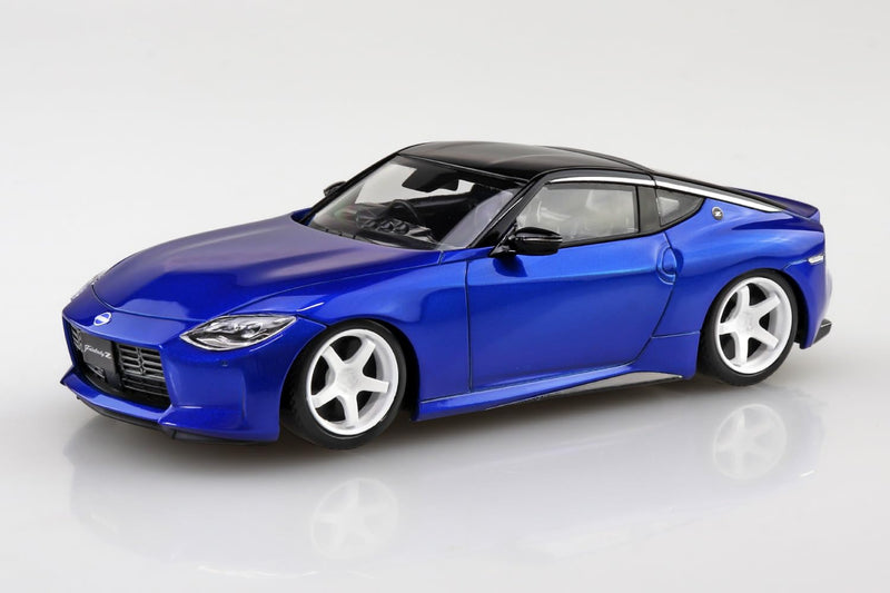 RakuPla Snap Kit 17CU-SB Nissan RZ34 Fairlady Z Custom Wheels (Seiran Blue)