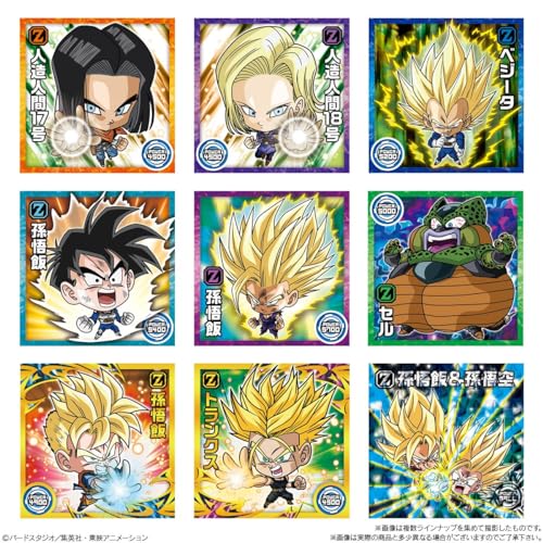 "Dragon Ball" Chosenshi Sticker Wafer Card Super Legend of Tenkaichi