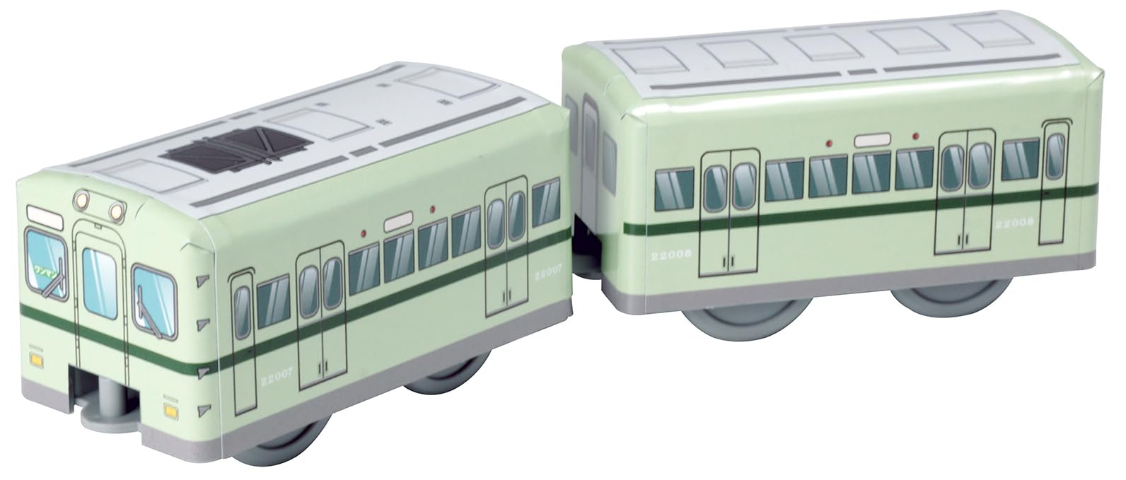 Non Scale Plastic Kit Kotetsu Choshi Electric Railway Type 22000 (KuHa 22007 - DeHa 22008)