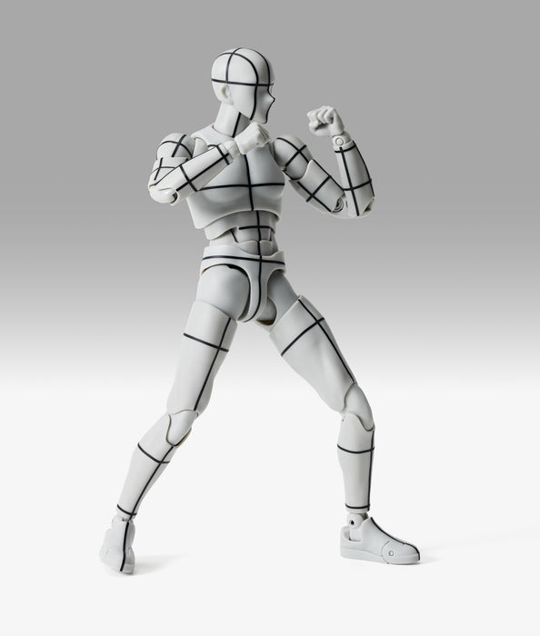 S.H.Figuarts Body-kun -Sports- Edition -Wire Frame- (Gray Color Ver.)