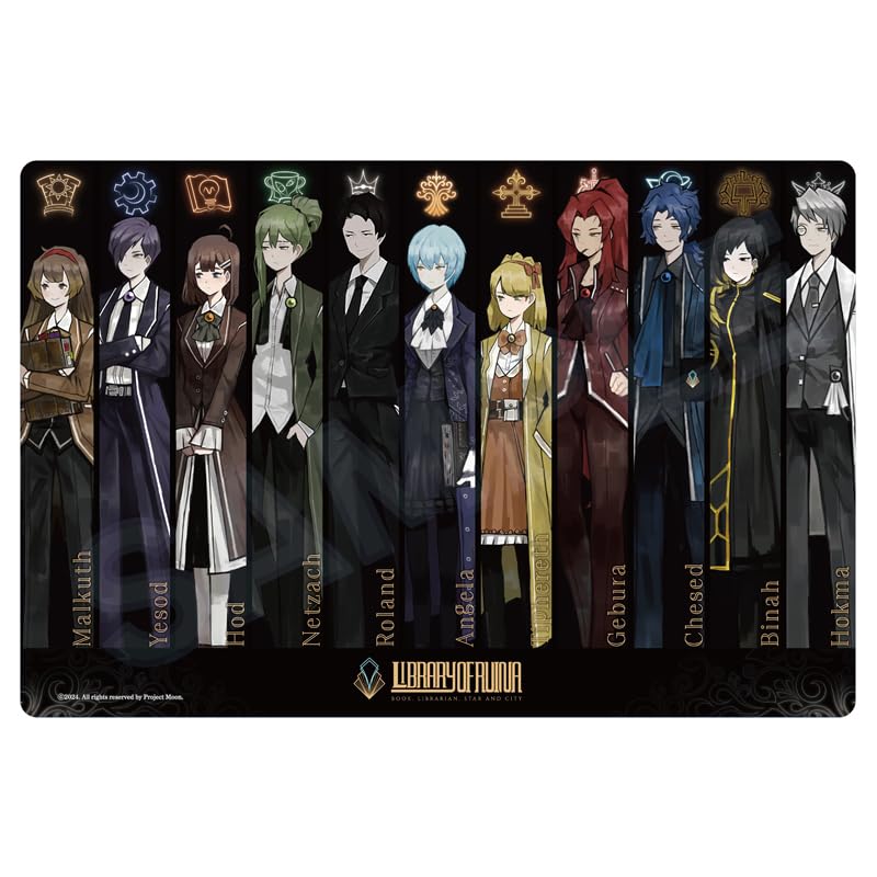 "Library Of Ruina" Rubber Mat B