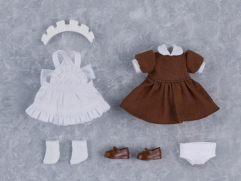 Nendoroid Doll Work Outfit Set Maid Outfit Mini (Brown)