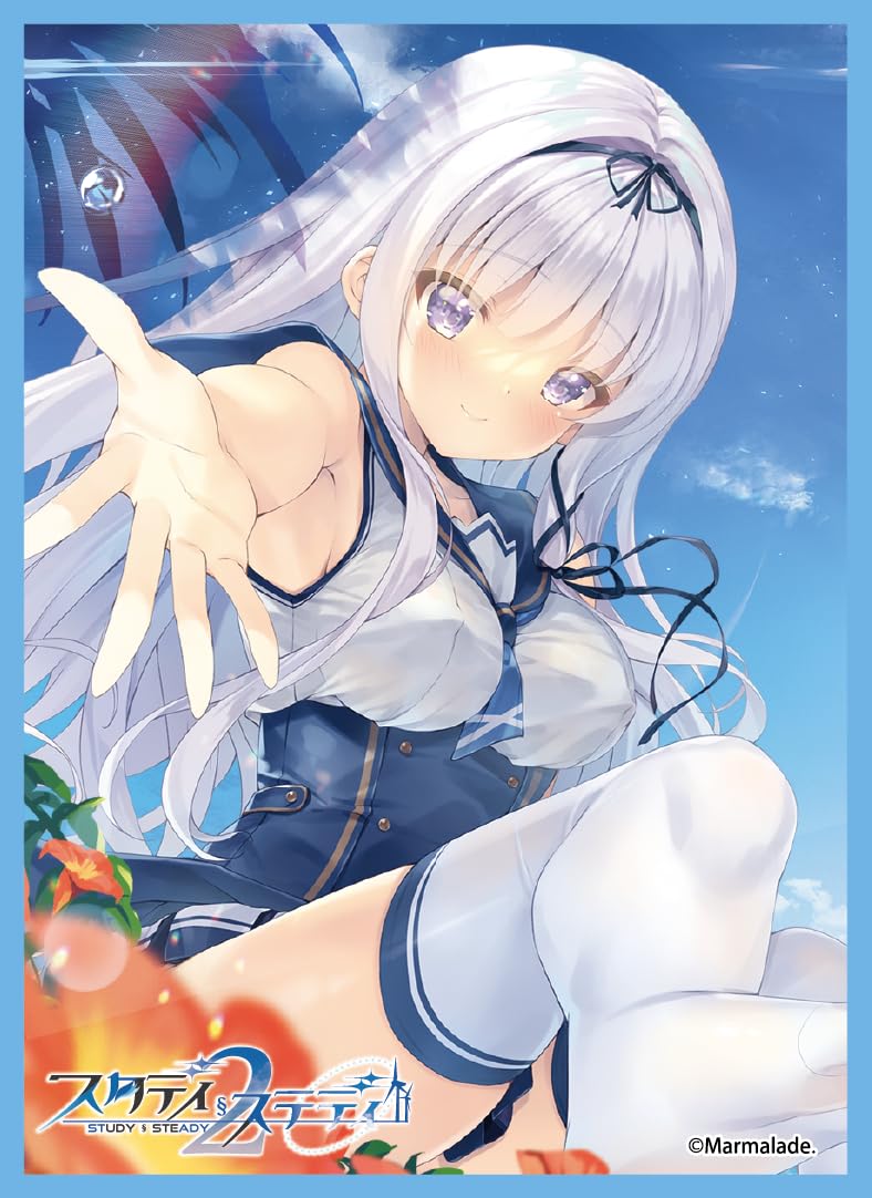 Chara Sleeve Collection Matt Series Marmalade "Study Steady 2" Mamanoue Yuno No. MT2095