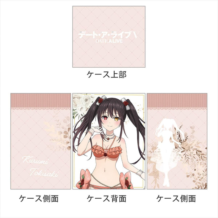 Key-th デート・ア・ライブＶ 描き下ろしデッキケース（時崎狂三 ／水着ドレス） 約H95×W75×D60㎜ PPスーパーライン