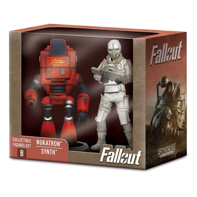 "Fallout" Collectible Figures Set Nukatron & Synth