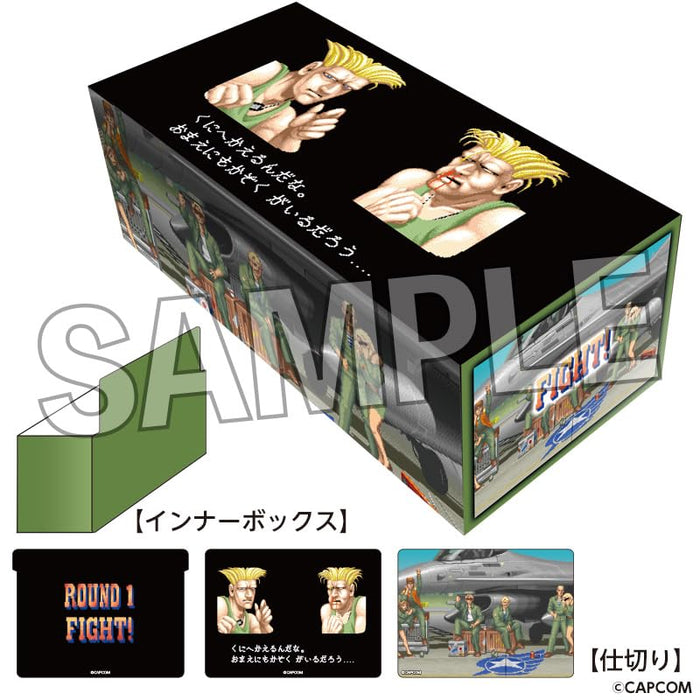 "Street Fighter II" Illustration Card Box Next Turn Guile