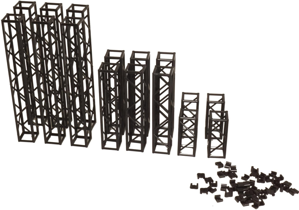 Non Scale Plastic Kit Pla Accessory 01 Truss Black Ver.