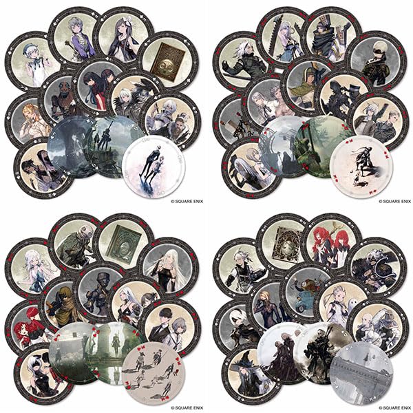 "NieR" Series Round Playing Cards
