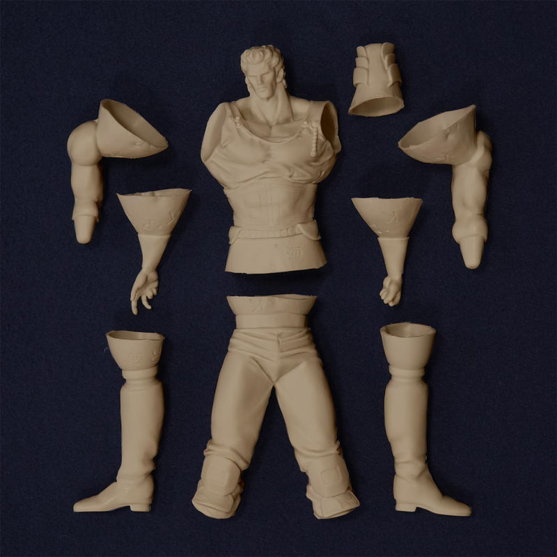 NANKOKU FACTORY "Fist of the North Star" Raoh 1/8 Soft Vinyl Kit Reprint Edition
