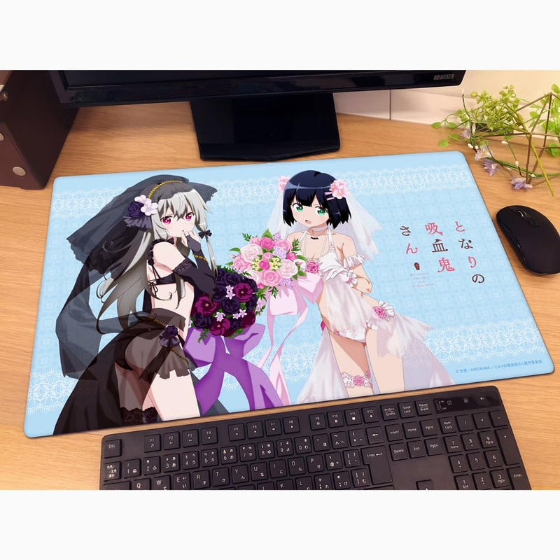 "Ms. Vampire who lives in my neighborhood" Original Illustration Rubber Mat Sophie & Akari / Wedding Swimwear