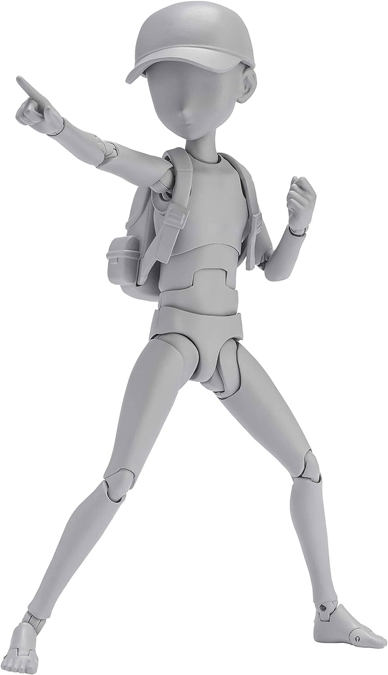 S.H.Figuarts Body-kun -Ken Sugimori- Edition DX Set (Gray Color Ver.)