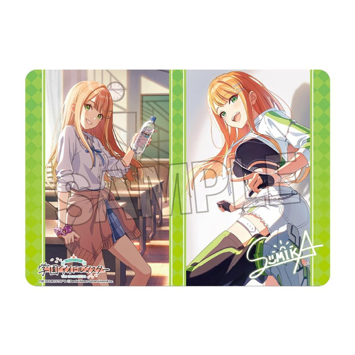 "Gakuen Idolmaster" Illustration Play Mat Next Turn Restart For My Dream Shiun Sumika