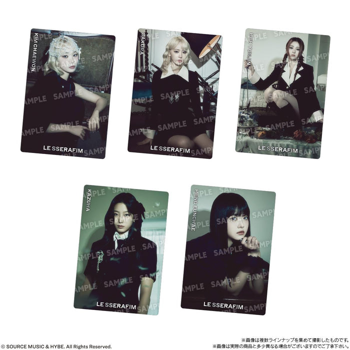 LE SSERAFIM ‘CRAZY' Twin Wafer Card