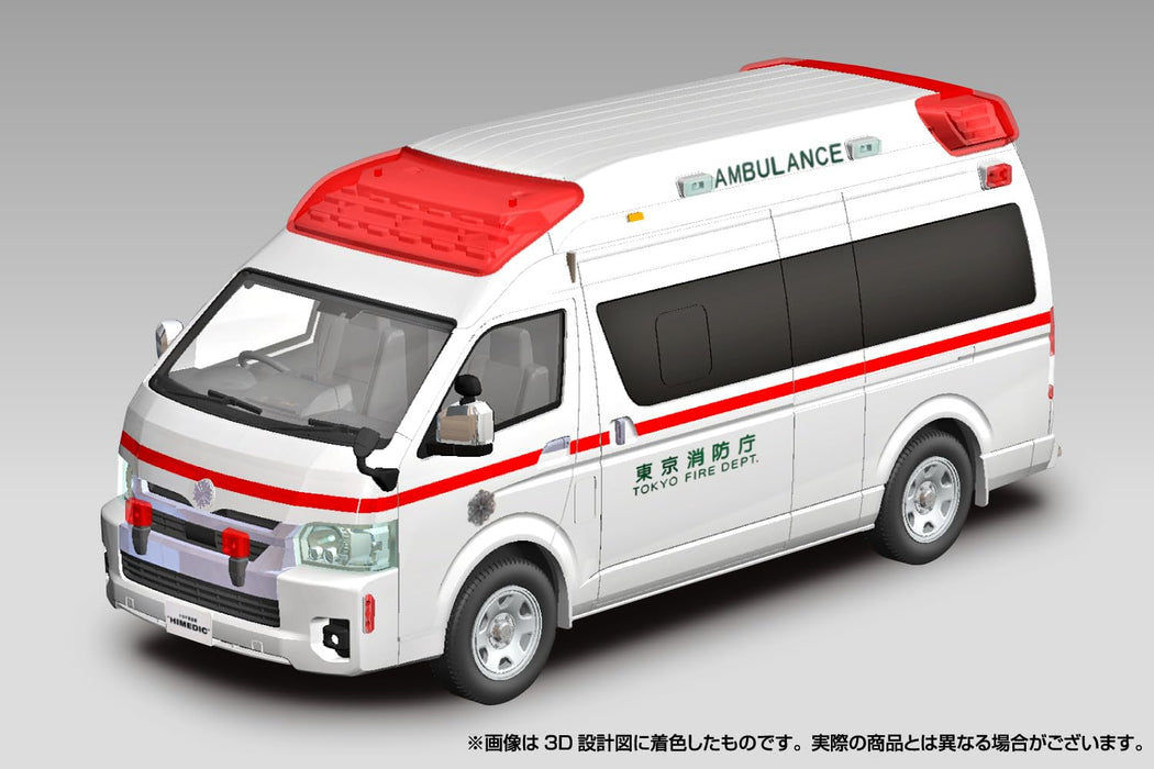 RakuPla Snap Kit 02-HM Toyota HiMedic Ambulance