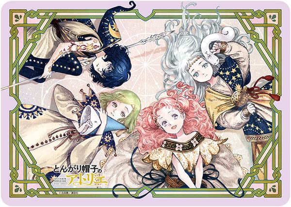 Character Rubber Mat "Atelier of Witch Hat" Coco & Agott & Tetia & Richeh Witch Ver.