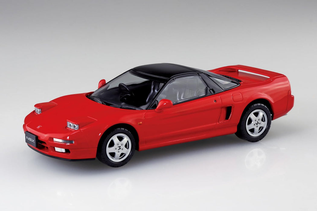 青島文化教材社(AOSHIMA) 1/32 楽プラ スナップキット No.19-FR ホンダ NA1 NSX フォーミュラレッド 色分け済みプラモデル (自動車)