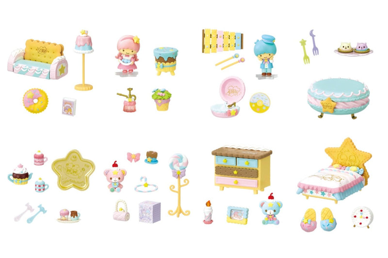 Sanrio LittleTwinStars PASTEL SWEETS ROOM