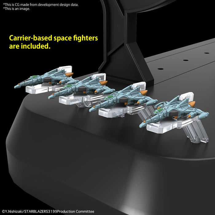 1/1000 "Be Forever Yamato: Rebel 3199" Space Battleship Yamato 3199 (The 3rd Remodeled Model: Commemorative Painting for The War Award Ceremony)