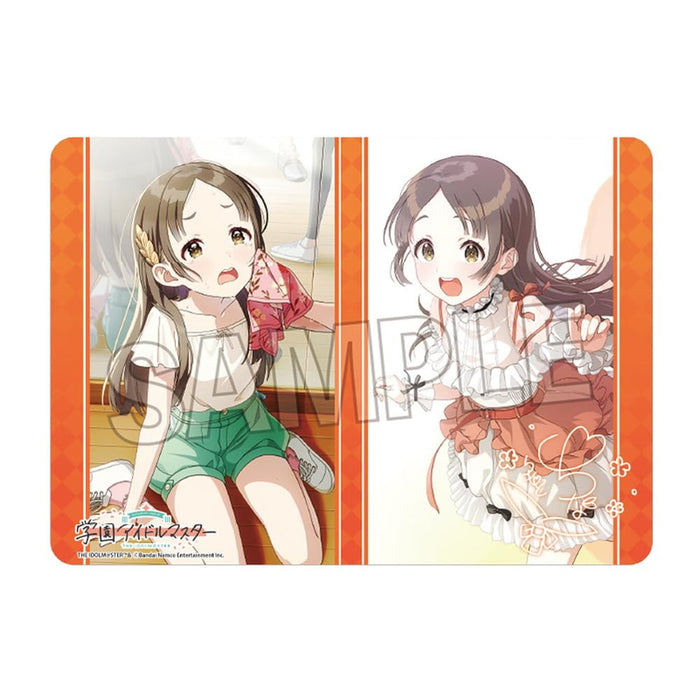 "Gakuen Idolmaster" Illustration Play Mat Next Turn Stand Tall One Step At a Time Kuramoto China