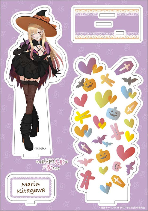 "My Dress-Up Darling" Greeting Set Marin & Halloween (Acrylic Figure, Big Towel, Postcard)