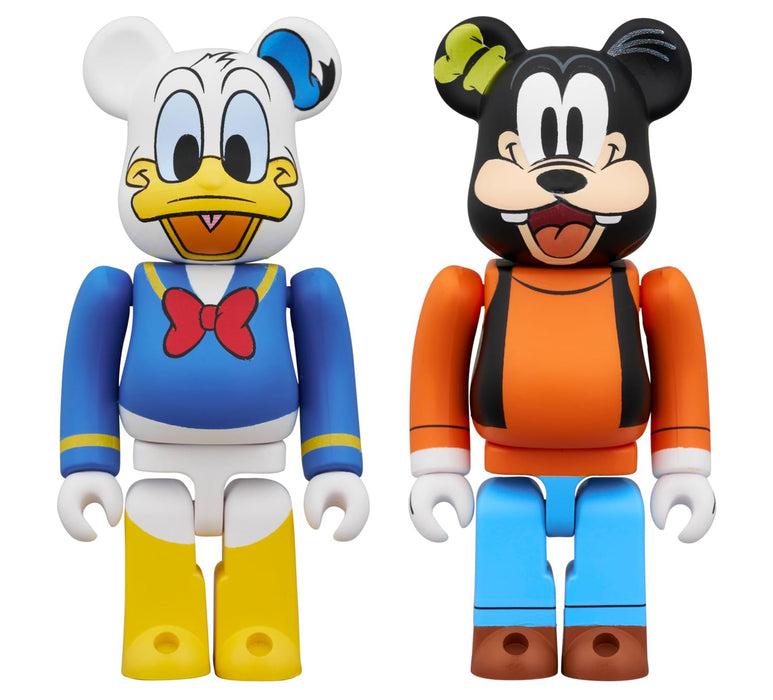 BE@RBRICK Donald Duck & Goofy 2 Set