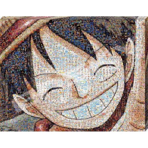 "One Piece" Art Board Jigsaw Puzzle 366 Piece ATB-69 One Piece Mosaic Art Luffy